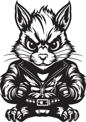 Chipmunk Logo for Creative Business Chipmunk Logo for Educational Business