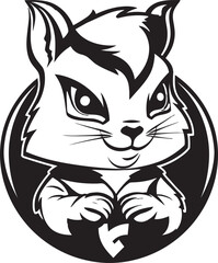 Chipmunk Logo for Animator Chipmunk Logo for Artist