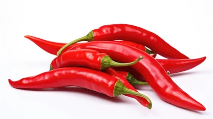 Fototapete Rund red hot chili peppers © faiz