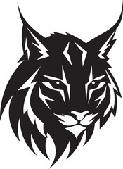 Majestic Prowler Iconic Black Lynx Regal Lynx Majesty Emblematic Logo