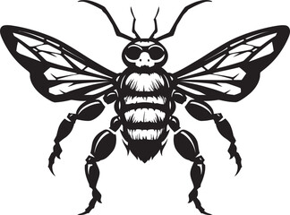 Regal Stinger Ambassador Emblematic Symbol Swarm Majesty Iconic Hornet Emblem