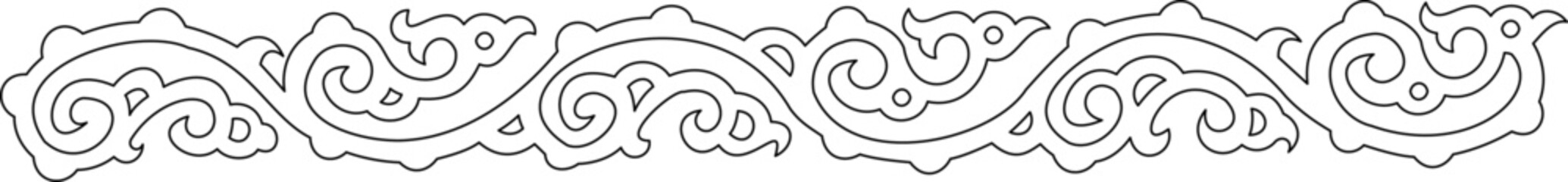 Luxury festive Chinese oriental traditional culture premium classical decoration red gold line art design vector illustration. Covers, greeting cards, logos, packaging, posters, backgrounds -Greeting 