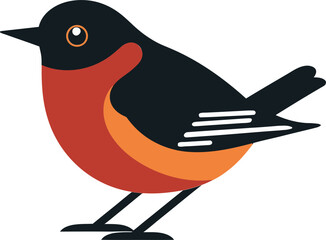 Elegant Flight Profile Iconic Bird Logo Emblem of Tranquil Nature Monochrome Design