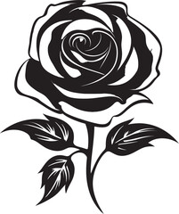 Noble Emblem of Roses Emblematic Art Elegant Rose Ambassador Stylish Symbol