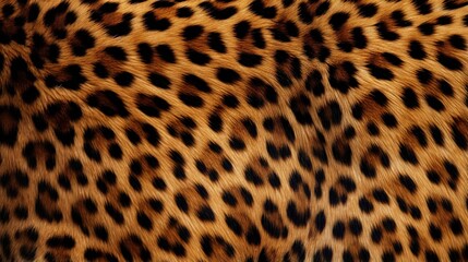 Seamless leopard texture, african animal fur
