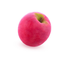 delicious red apple isolated on transparent.