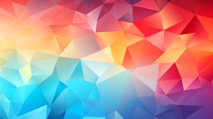 Obraz premium abstract background with triangles, geometric pattern