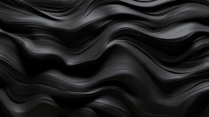 Obraz premium Black plastic material seamless background and texture