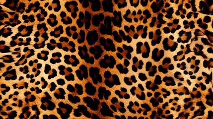 Seamless leopard pattern, jaguar pattern, leopard texture, animal skin, animal fur - obrazy, fototapety, plakaty