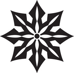 Elegant Snow Ambassador Stylish Snow Symbol Majestic Crystal Majesty Emblematic Emblem