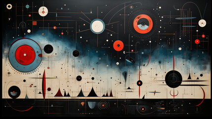 Obraz premium abstract painting