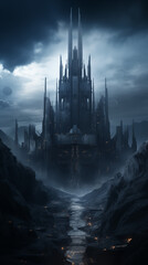 Naklejka premium Dark Castle