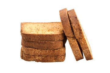 bread isolated on white or transparent background