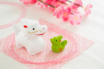 新年！2024年辰年のイメージ