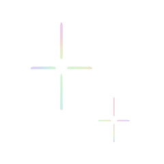 Modern minimalist y2k aesthetic line element trendy linear frame with star, geometric form. sparkle twinkle simple decorative pastel hologram style border