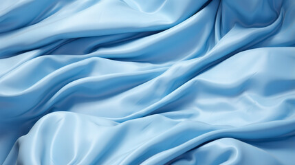 A thick, quilted texture with touches of blue