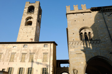 Historic Buildings in the Ancient Heart of Upper Bergamo. - 669541597