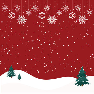 Christmas background design. Christmas template design. Snow background. Snow design