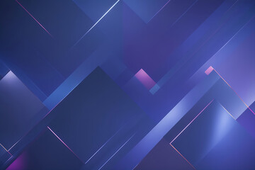 Abstract background with blue and purple geometric shapes
