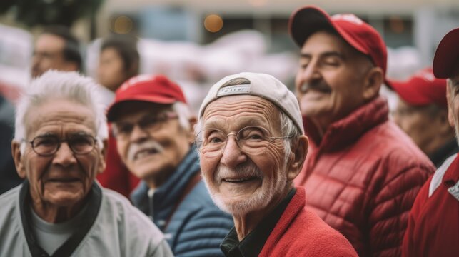 Empowering Senior Volunteers at a Local Charity Event