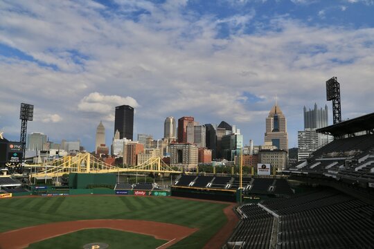 PNC Park Ball field is a baseball park that is the home field of the Pittsburgh Pirates of Major League Baseball. Pittsburgh, Pennsylvania, USA - September 26