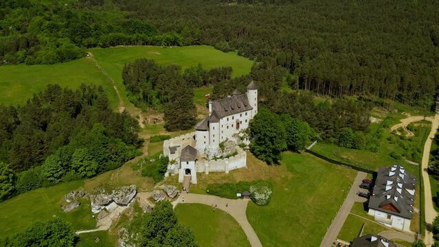 Zamek Bobolice royal castle, Poland