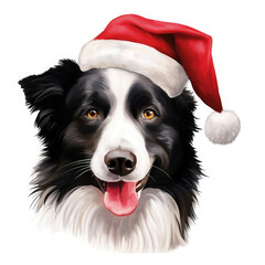 Border Collie Christmas