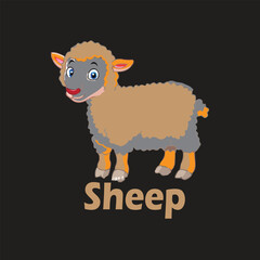 Sheep t shirt design