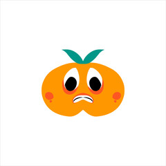 cute character head vector illustration for children educational use with different shapes and cute doll characters