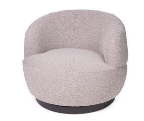 Relax lounge chair isolated on white - Grey