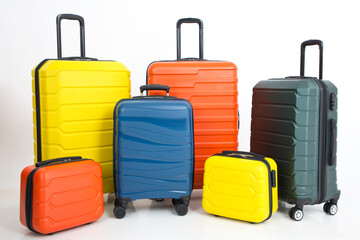 suitcase with luggage