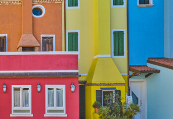 Caorle amd the typical colorful architectures
