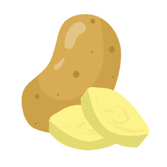 Potato Illustration 