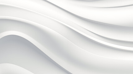 Obraz premium White cloth background abstract with soft waves.