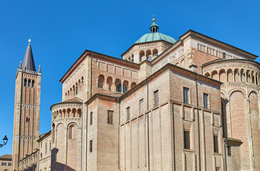 Obraz premium Parma and the Lombard Romanesque style architectures
