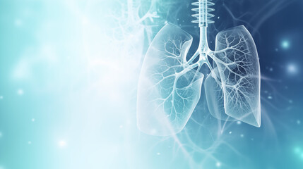 Radiology Doctor working diagnose treatment virtual Human Lungs Healthcare and medicine,Innovation and Medical technology Concept.
