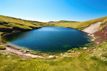 Obraz premium lake in the mountains