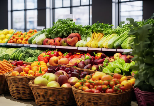 frutta e verdura negozio 