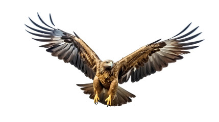 golden eagle in flight