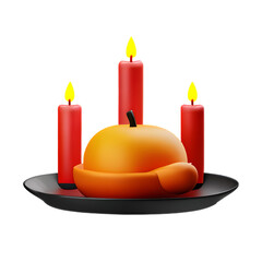 Thanksgiving candle