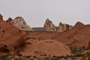 View at Valley of Fire State Park in Nevada