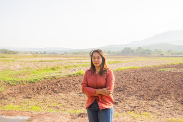 Fototapeta na wymiar Women Farmers Can Make Asia More Food-Secure