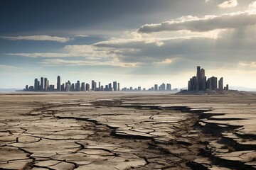 Fototapeta premium landscape of the dead sea