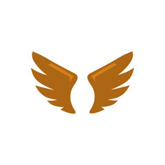 Wings cartoon vector illustration