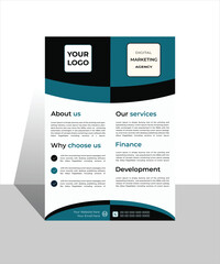 Corporate business flyer, marketing, business proposal, promotion, advertise, publication, Colorful concepts, Publication, template design set, Stander and perfect flyer.