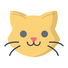 Cat Flat Icon