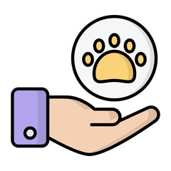Litter Line Color Icon