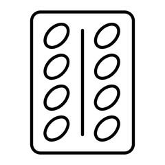 Pet Medicine Outline Icon