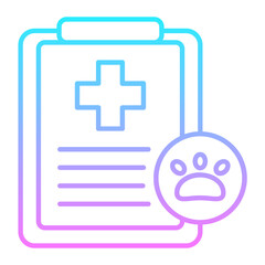 Prescription Gradient Icon