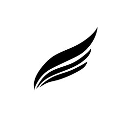 Angel Wings Bird Fly Symbol Logo Icon Abstract Sign